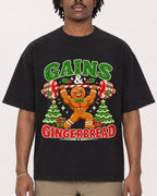 Mockup Boxy Heavyweight Tee Black male close-up 04