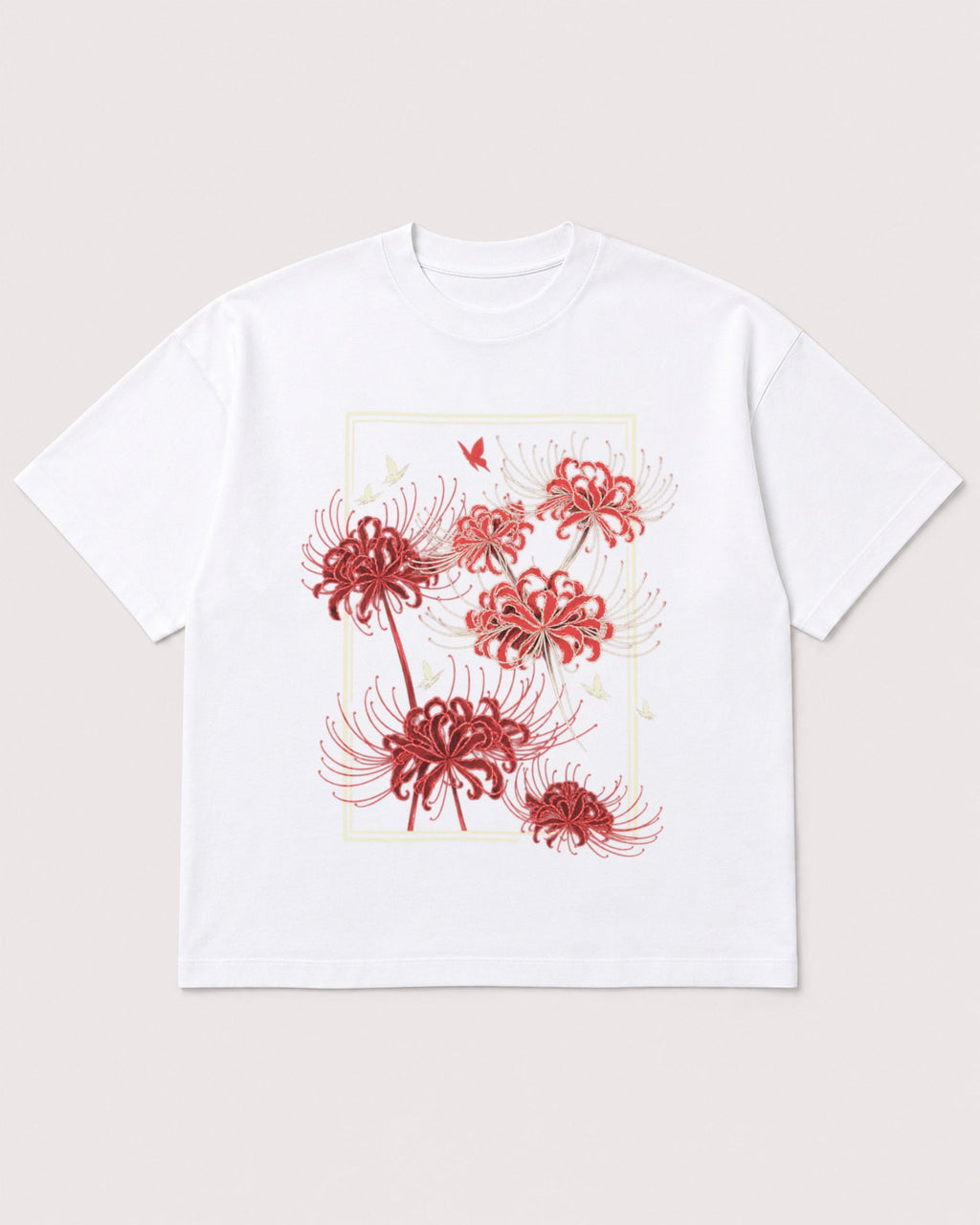 Mockup Boxy Heavyweight Tee White product