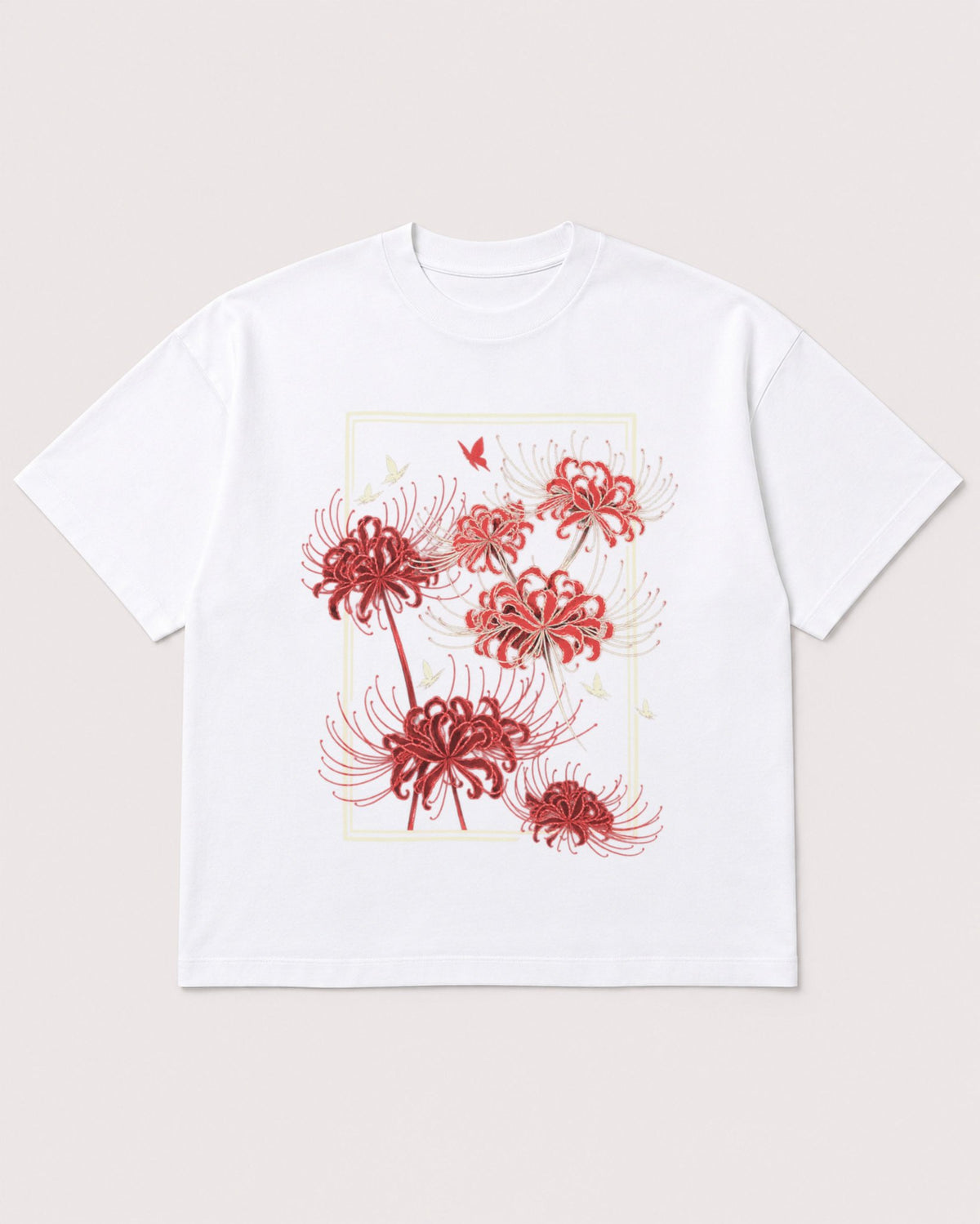 Mockup Boxy Heavyweight Tee White product