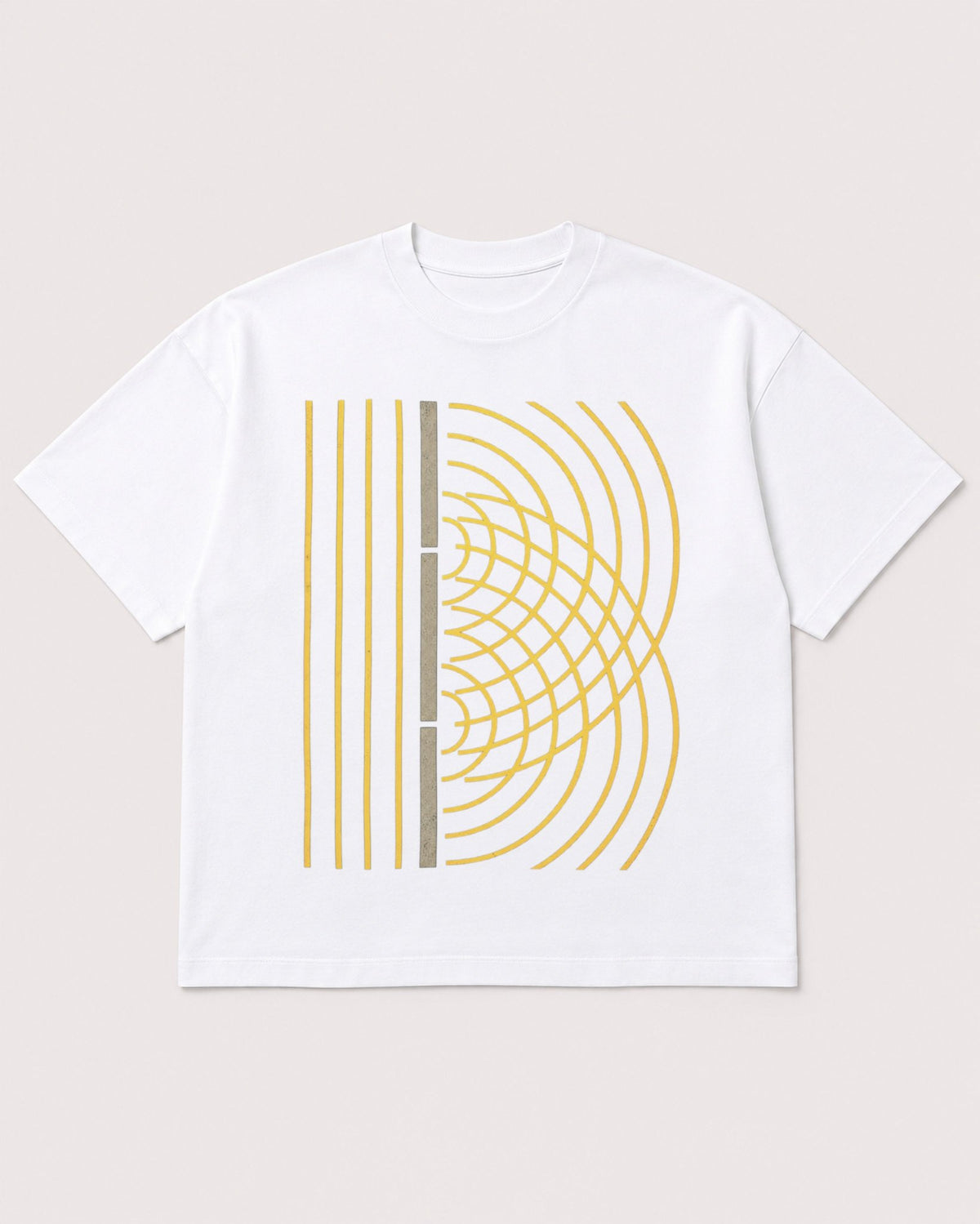 Mockup Boxy Heavyweight Tee White product