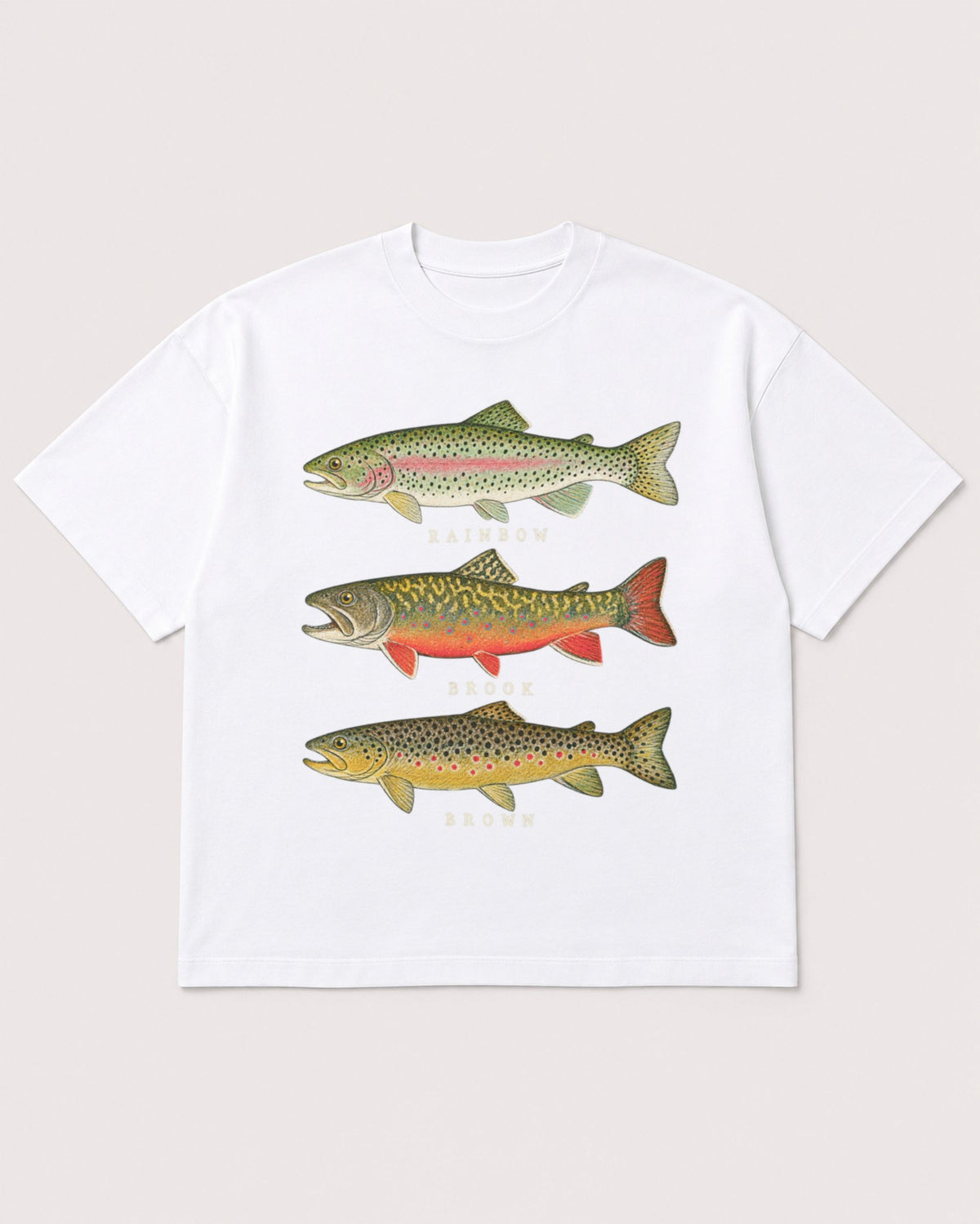 Mockup Boxy Heavyweight Tee White product