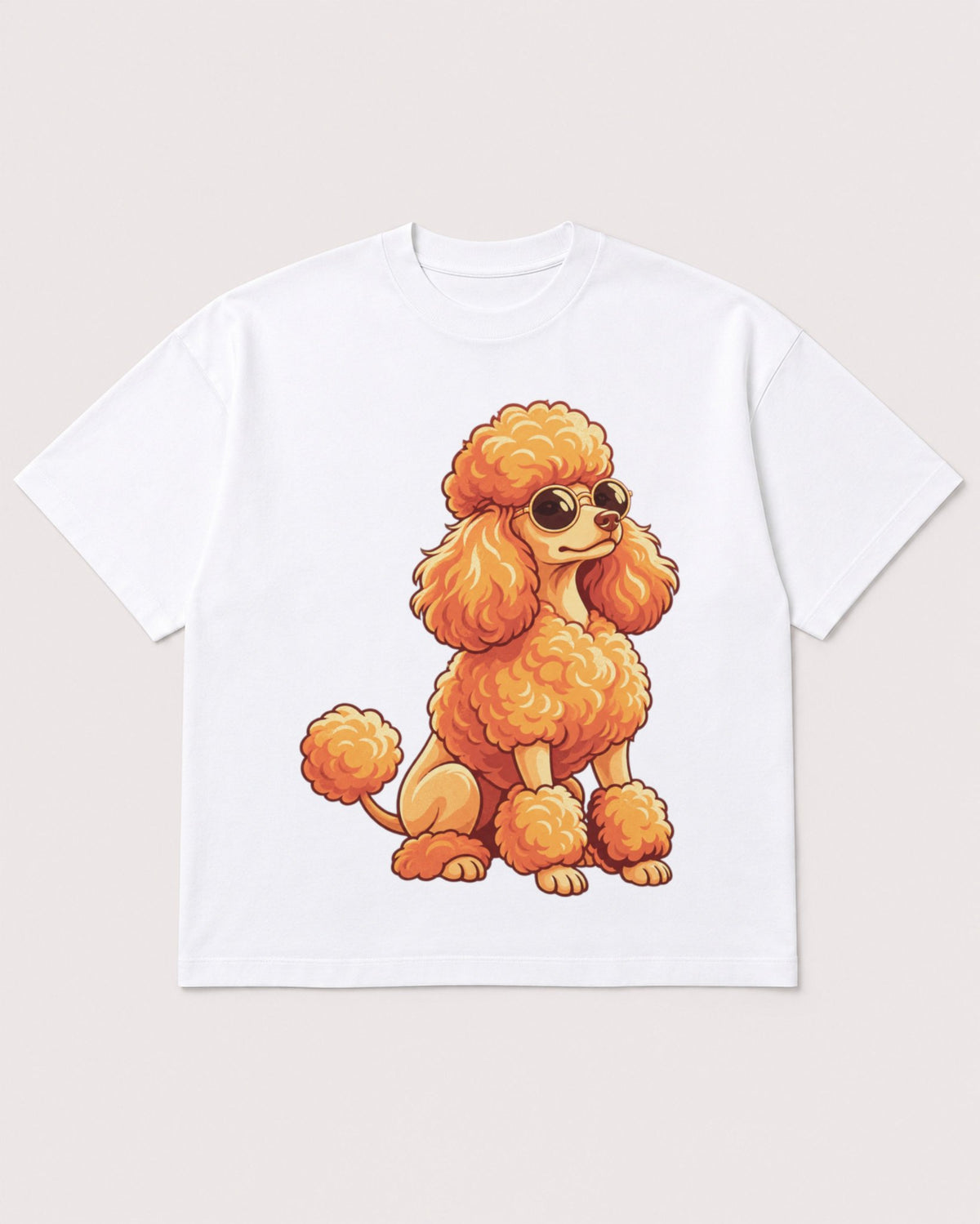 Mockup Boxy Heavyweight Tee White product