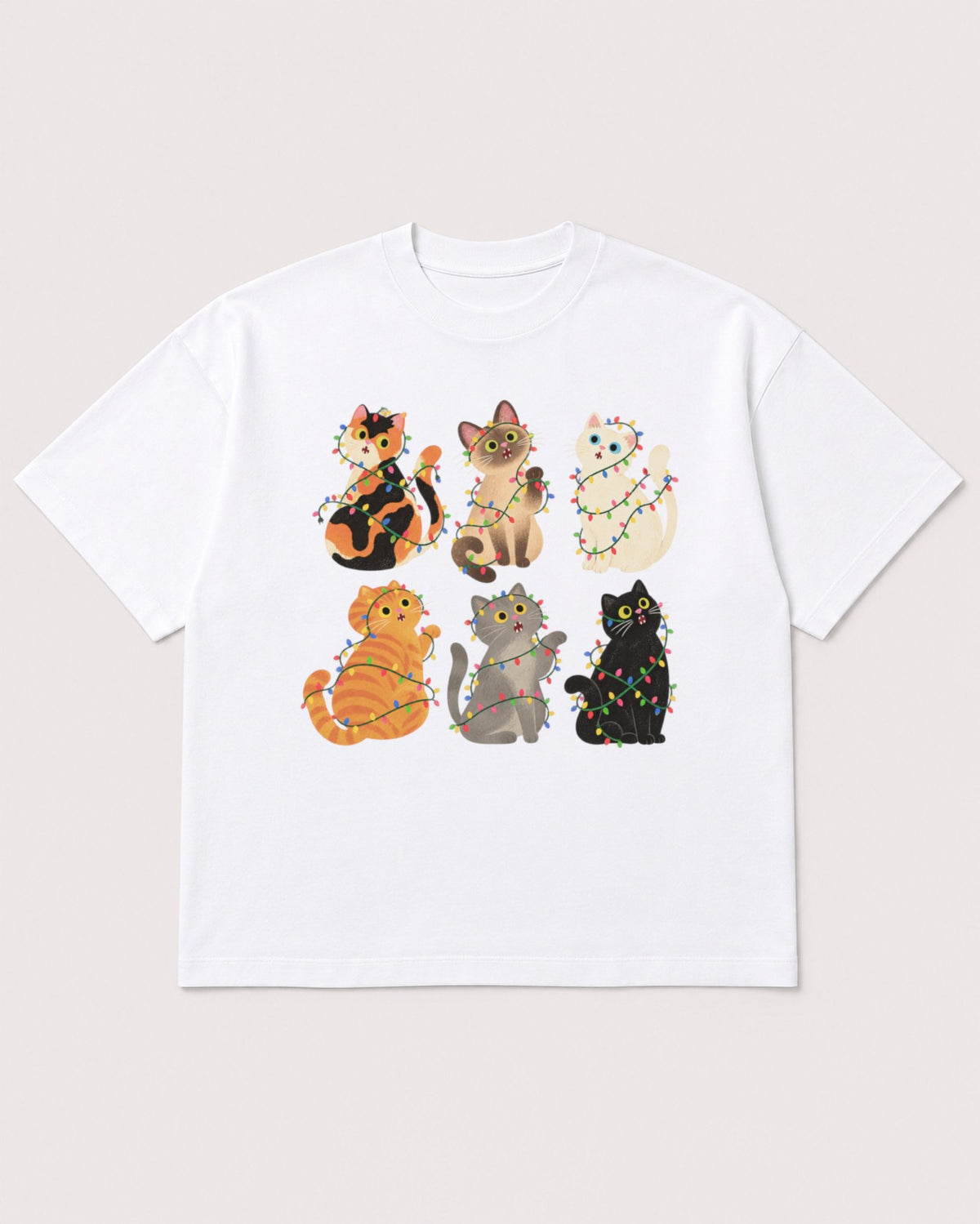 Mockup Boxy Heavyweight Tee White product