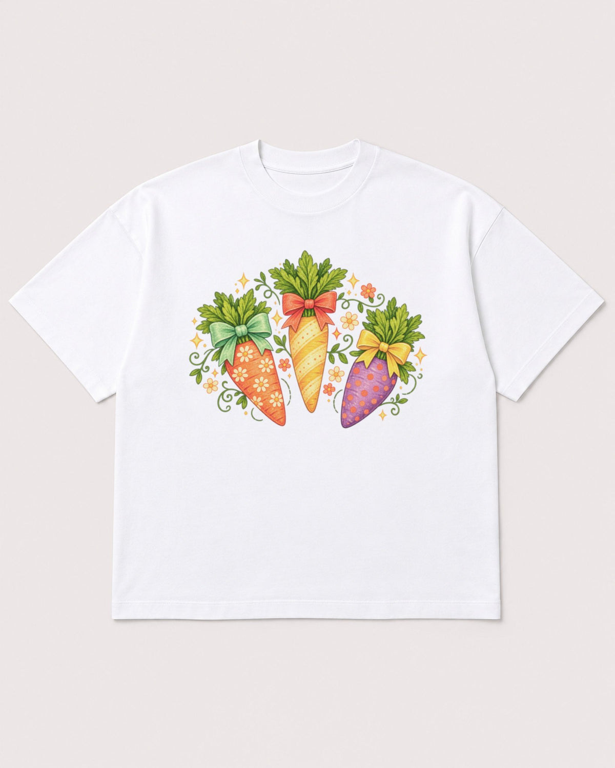 Mockup Boxy Heavyweight Tee White product