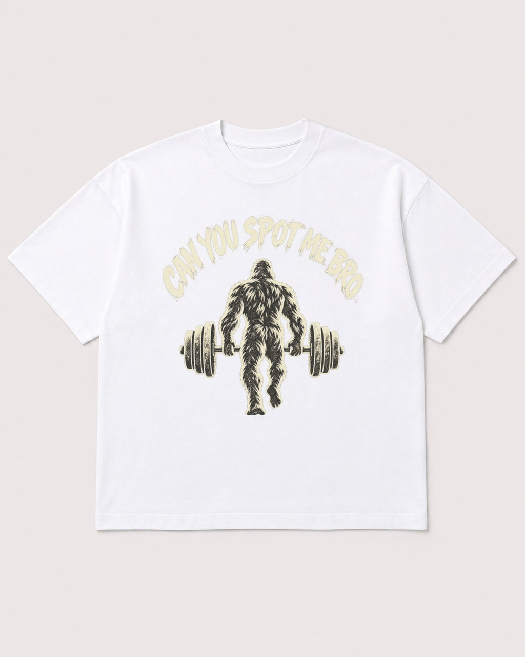 Mockup Boxy Heavyweight Tee White product