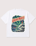 Mockup Boxy Heavyweight Tee White product