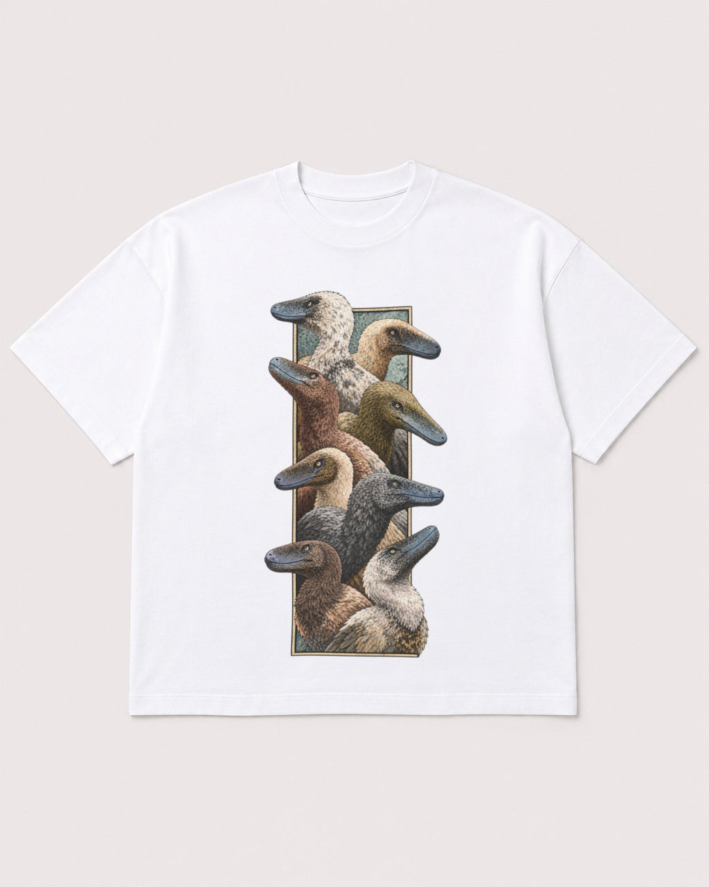 Mockup Boxy Heavyweight Tee White product