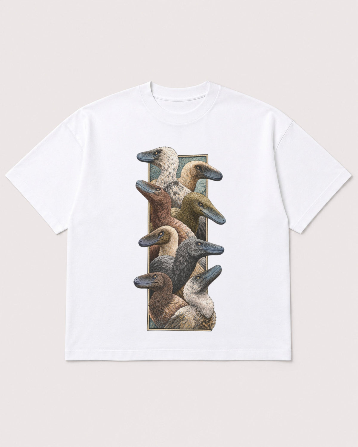 Mockup Boxy Heavyweight Tee White product