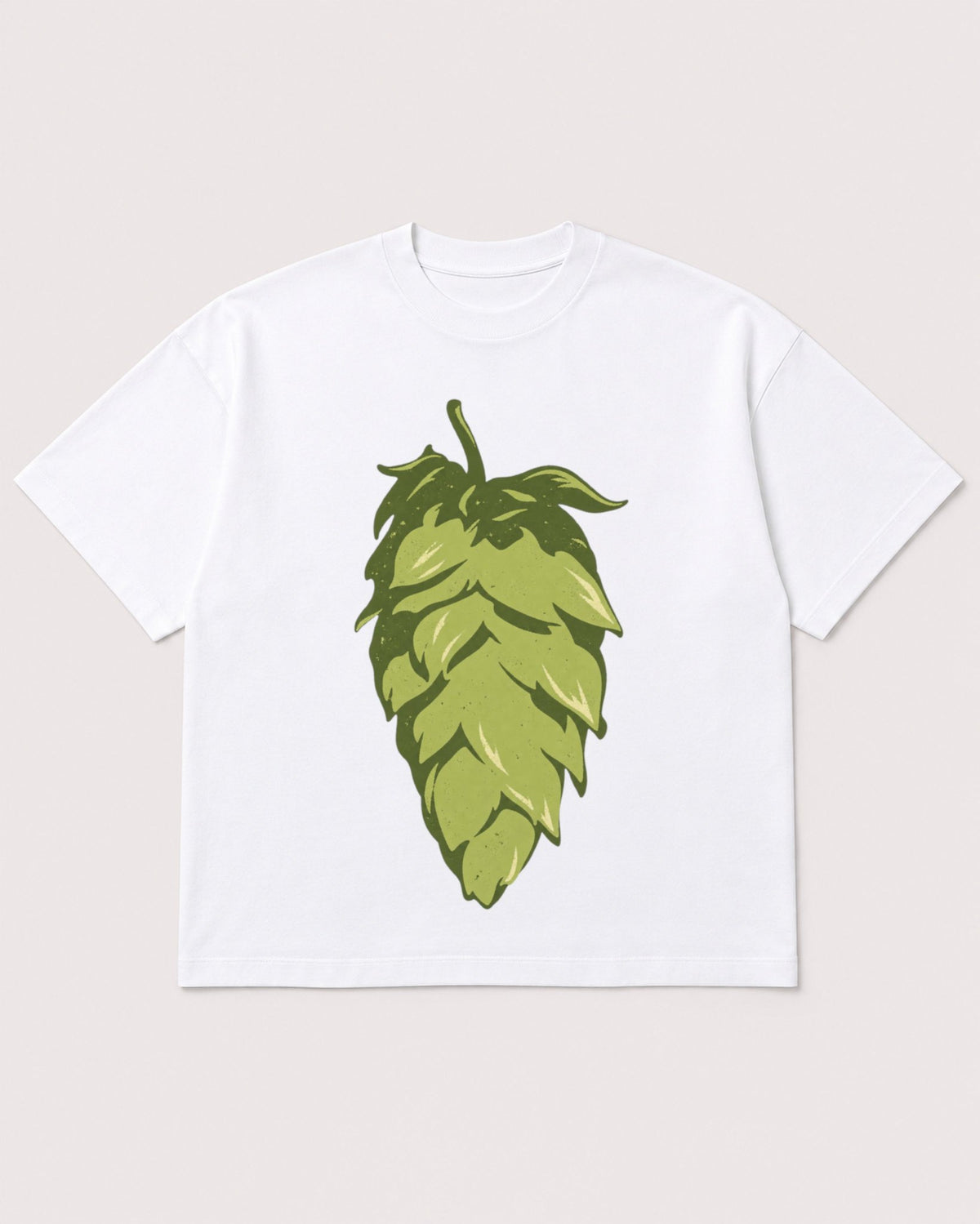 Mockup Boxy Heavyweight Tee White product