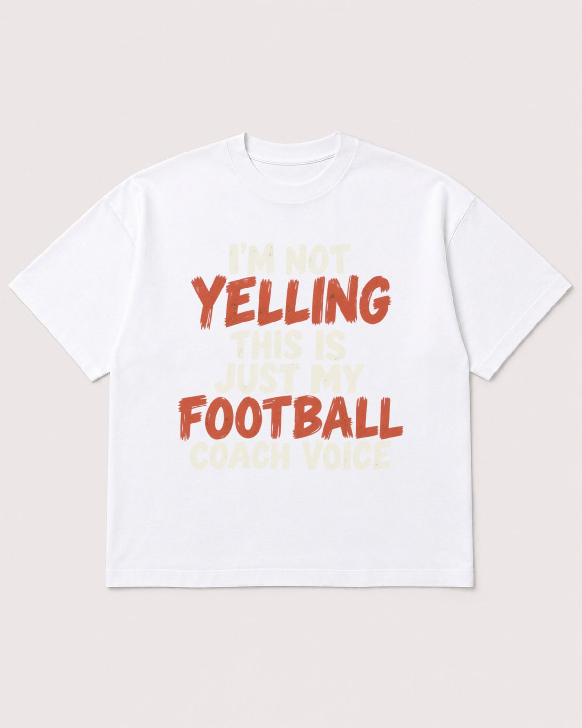 Mockup Boxy Heavyweight Tee White product