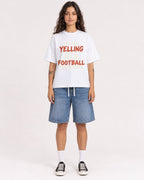 Mockup Boxy Heavyweight Tee White female full-body 06