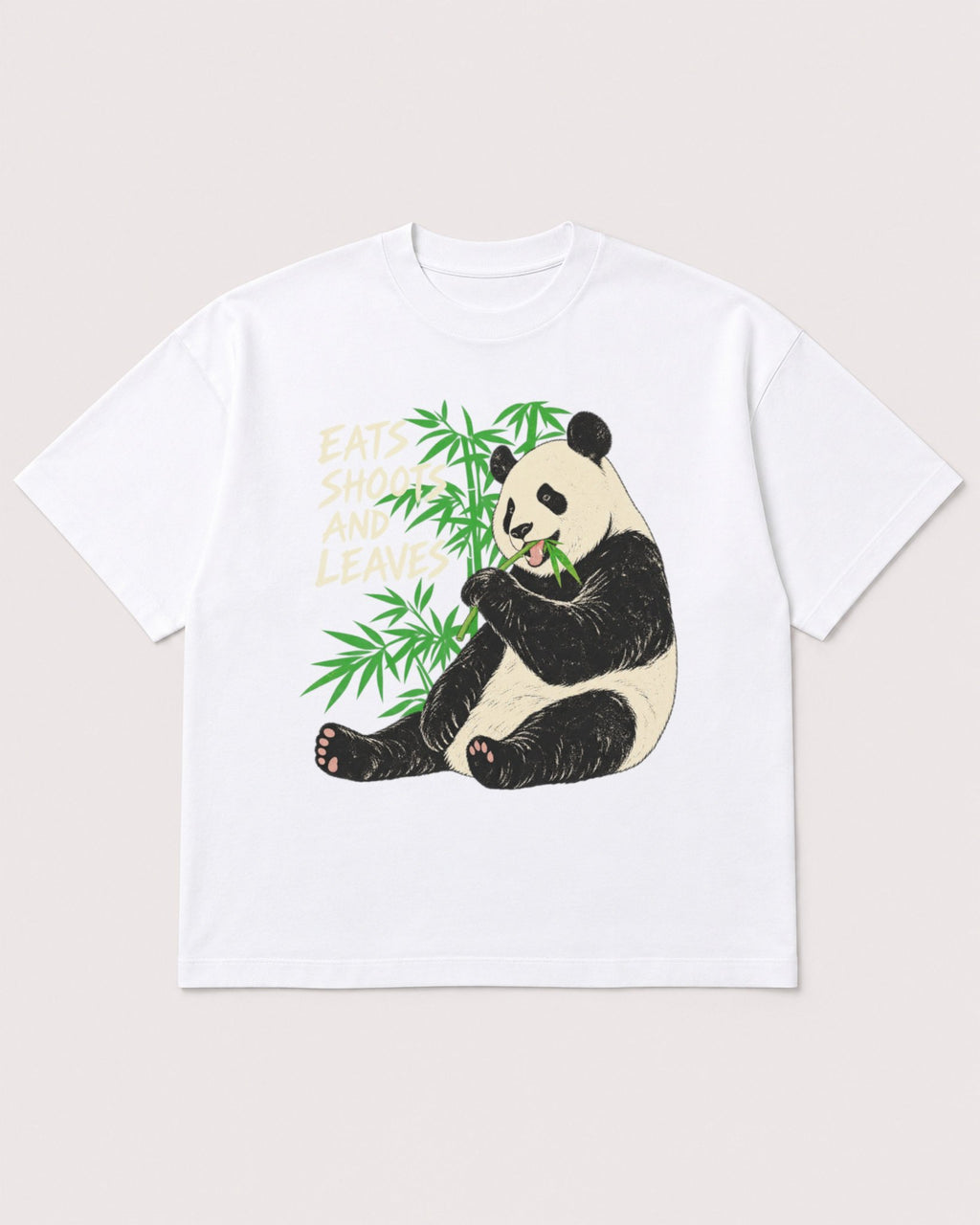 Mockup Boxy Heavyweight Tee White product