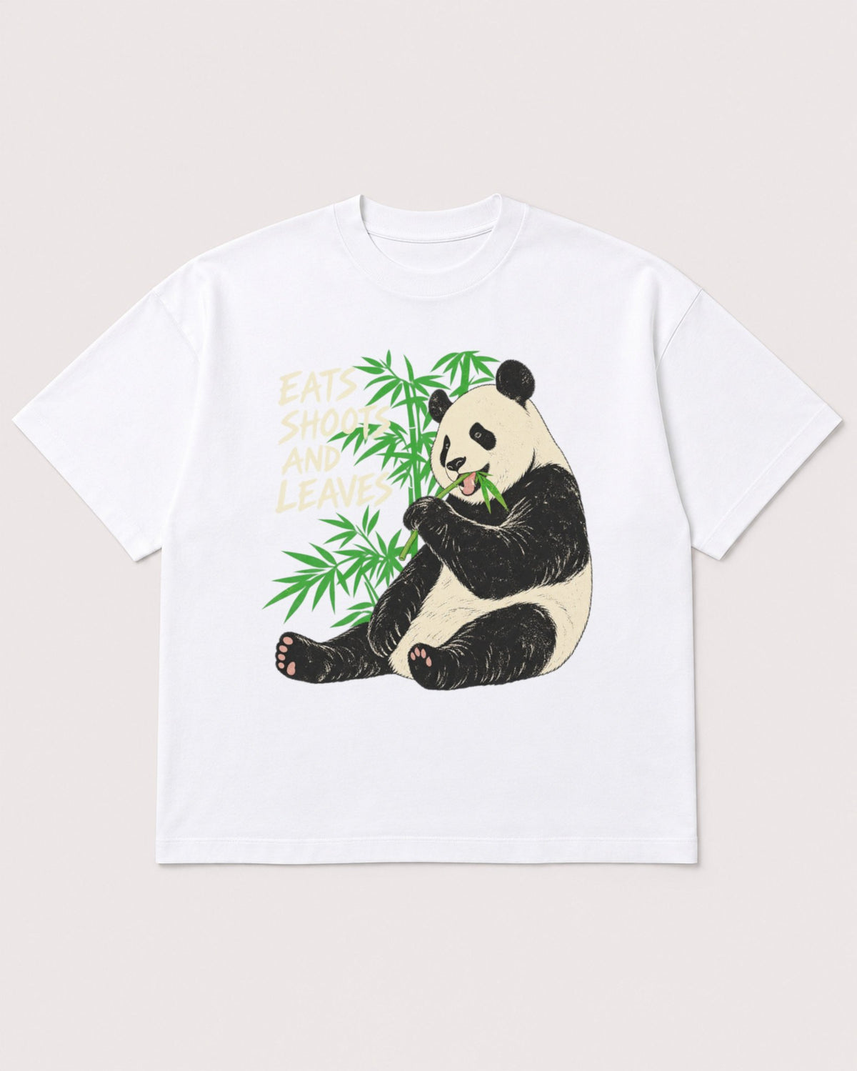 Mockup Boxy Heavyweight Tee White product