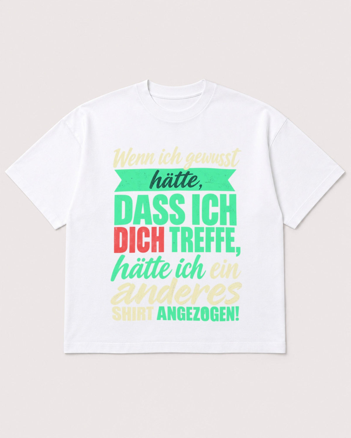 Mockup Boxy Heavyweight Tee White product