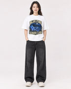 Mockup Boxy Heavyweight Tee White female full-body 03