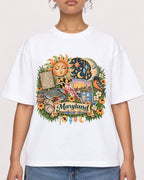 Mockup Boxy Heavyweight Tee White female close-up 20