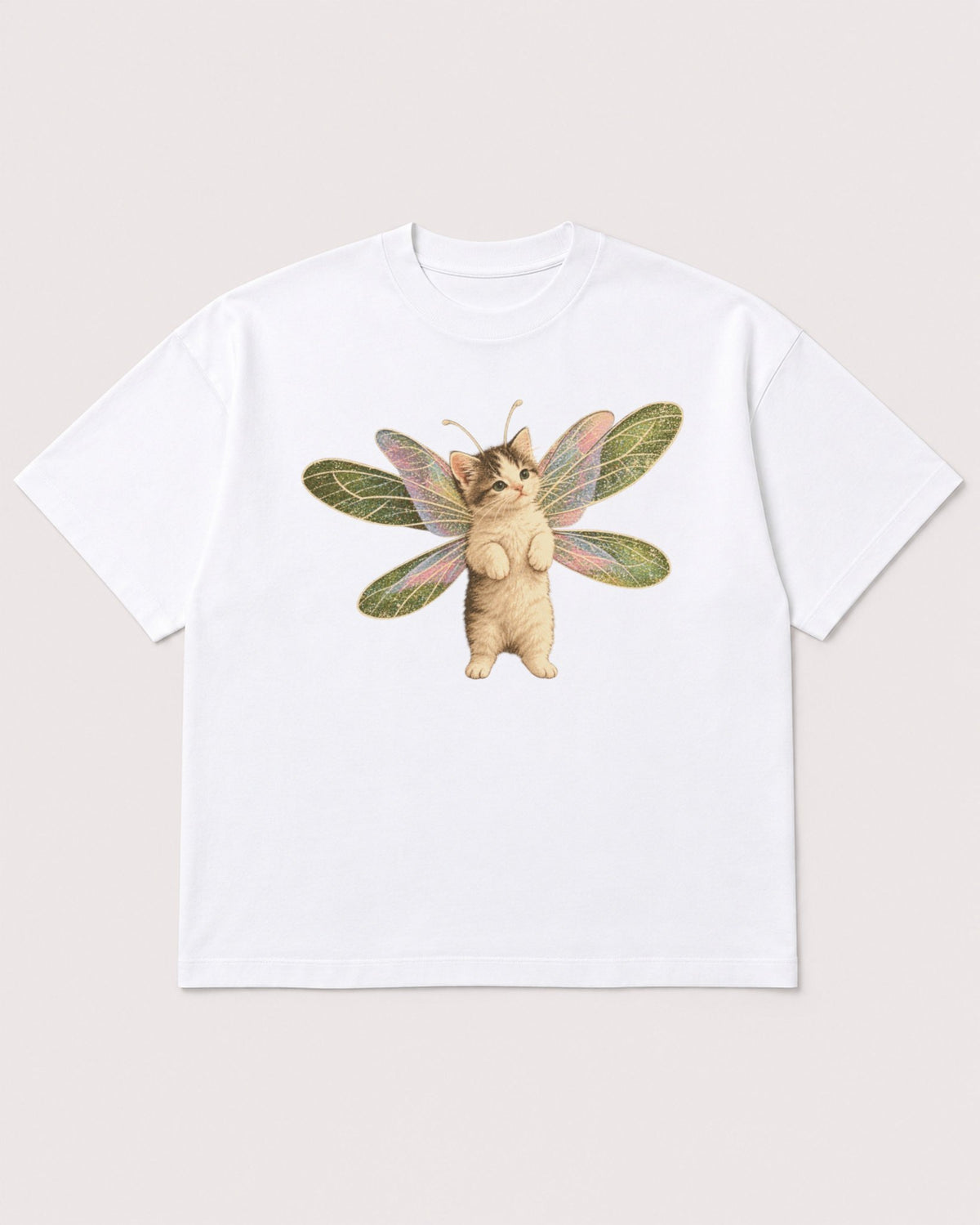Mockup Boxy Heavyweight Tee White product