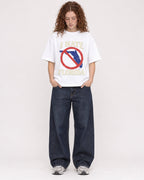 Mockup Boxy Heavyweight Tee White female full-body 09