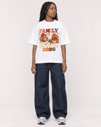 Mockup Boxy Heavyweight Tee White female full-body 04