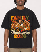 Mockup Boxy Heavyweight Tee Black male close-up 04
