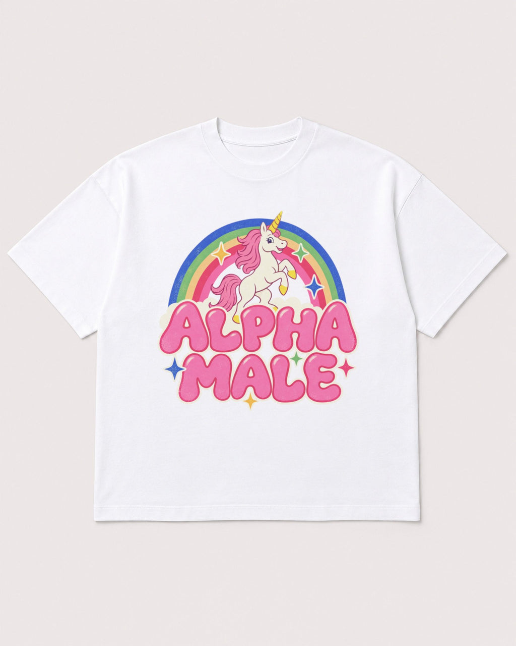Mockup Boxy Heavyweight Tee White product