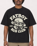 Mockup Boxy Heavyweight Tee Black male close-up 04