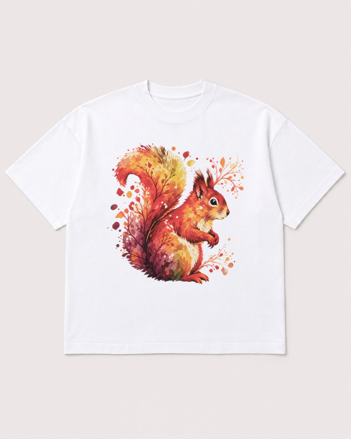 Mockup Boxy Heavyweight Tee White product