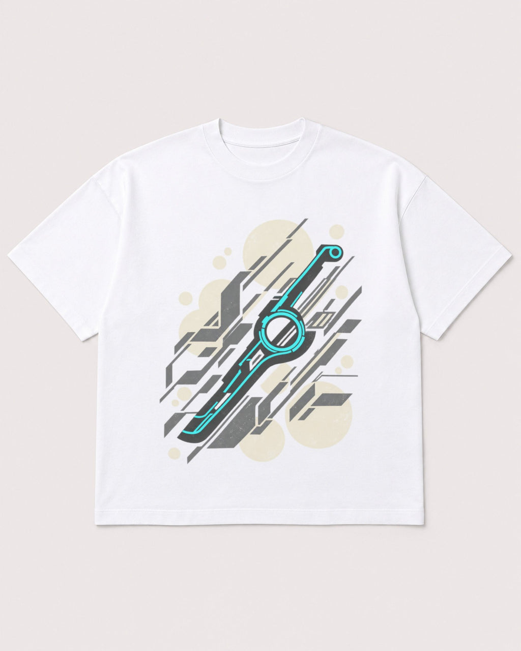 Mockup Boxy Heavyweight Tee White product