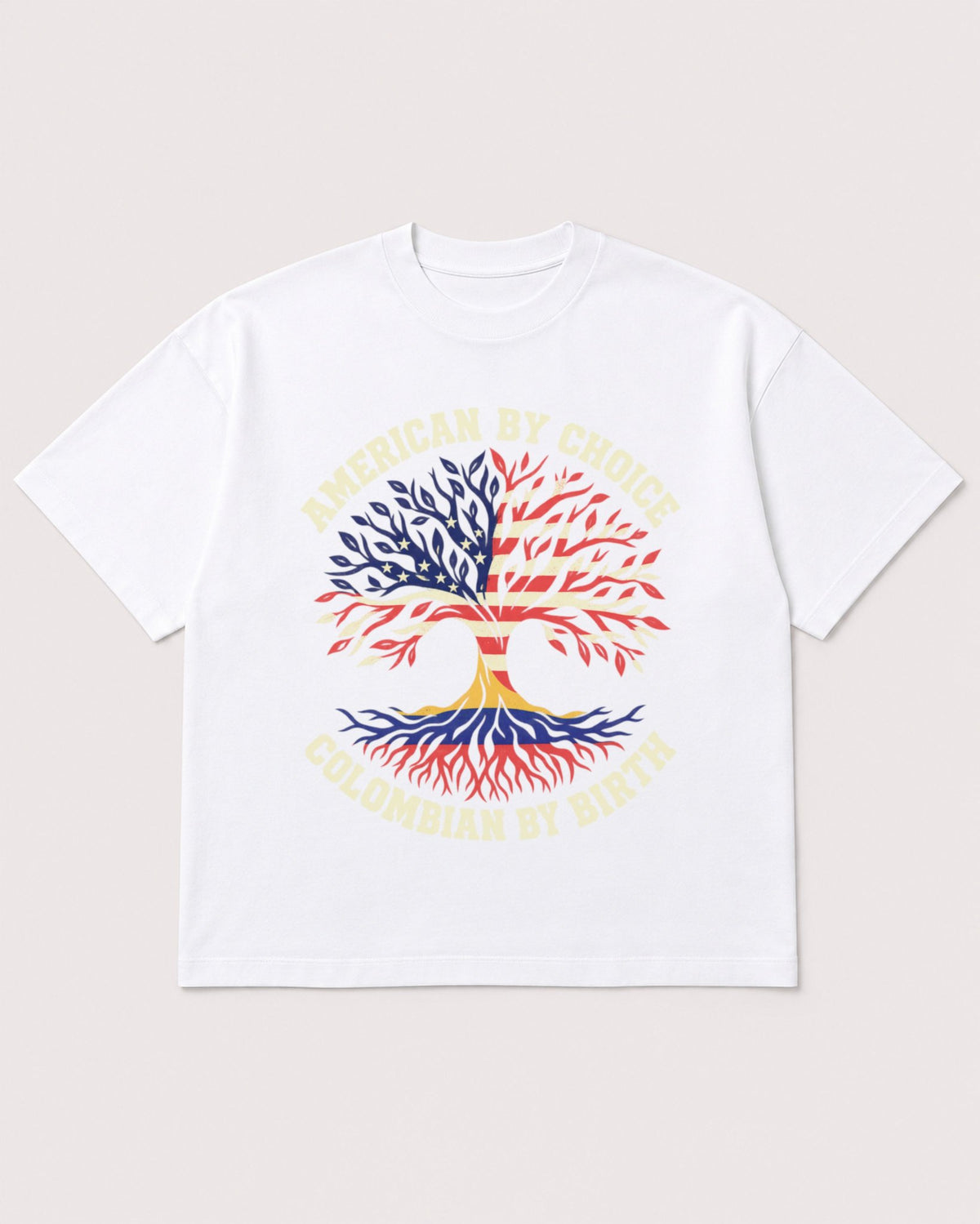 Mockup Boxy Heavyweight Tee White product