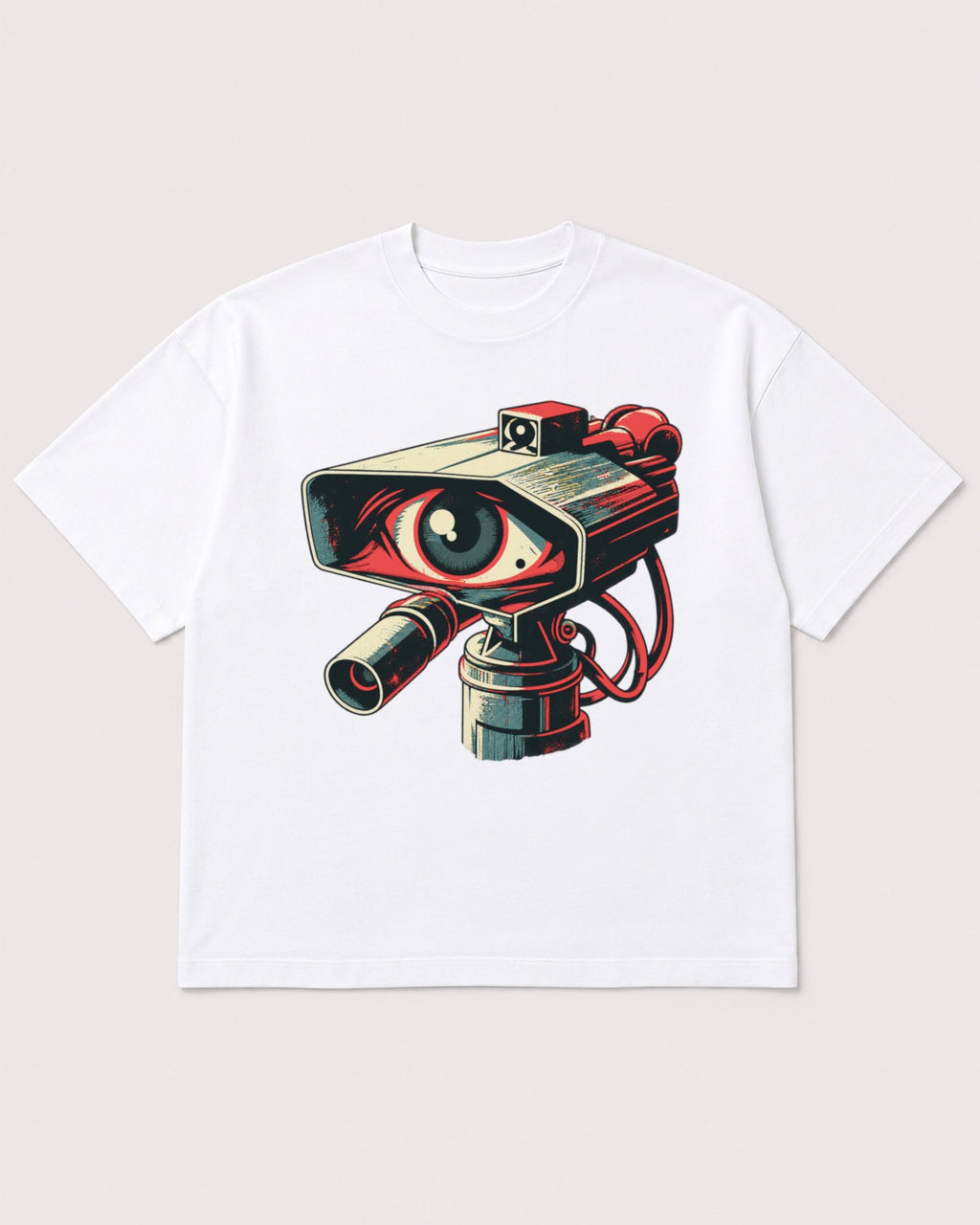 Mockup Boxy Heavyweight Tee White product