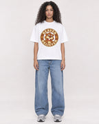 Mockup Boxy Heavyweight Tee White female full-body 10