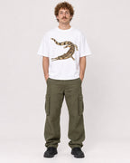 Mockup Boxy Heavyweight Tee White male full-body 09