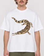 Mockup Boxy Heavyweight Tee White male close-up 09