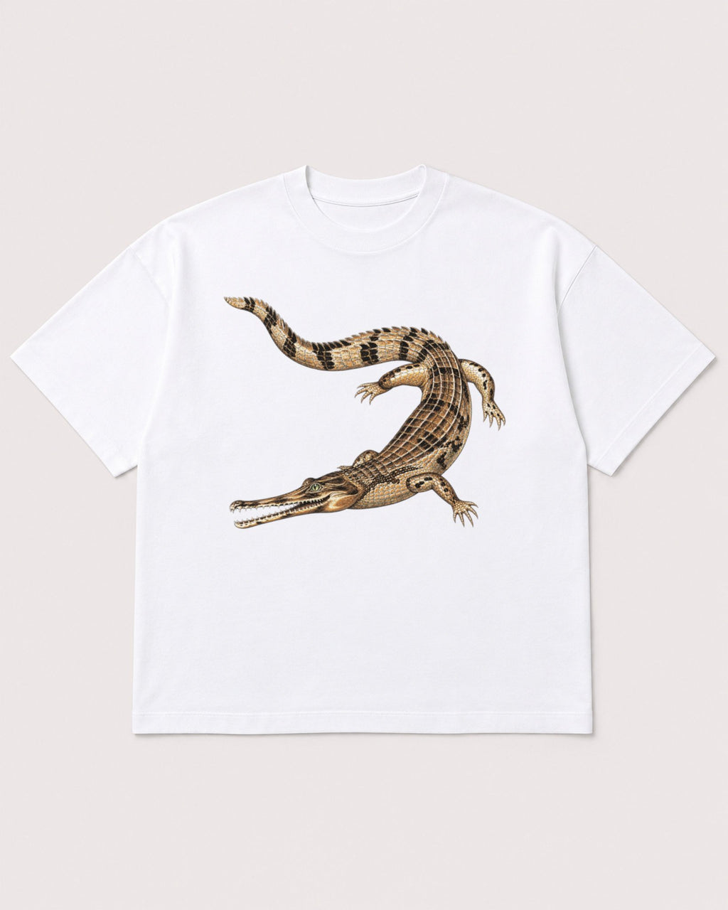 Mockup Boxy Heavyweight Tee White product