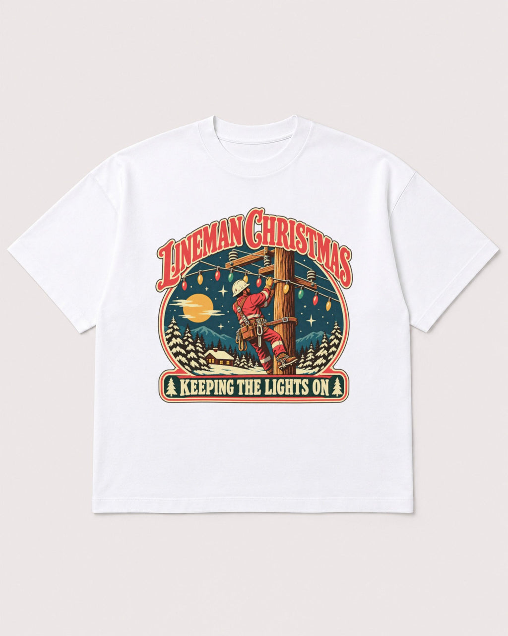 Mockup Boxy Heavyweight Tee White product