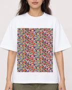 Mockup Boxy Heavyweight Tee White female close-up 02