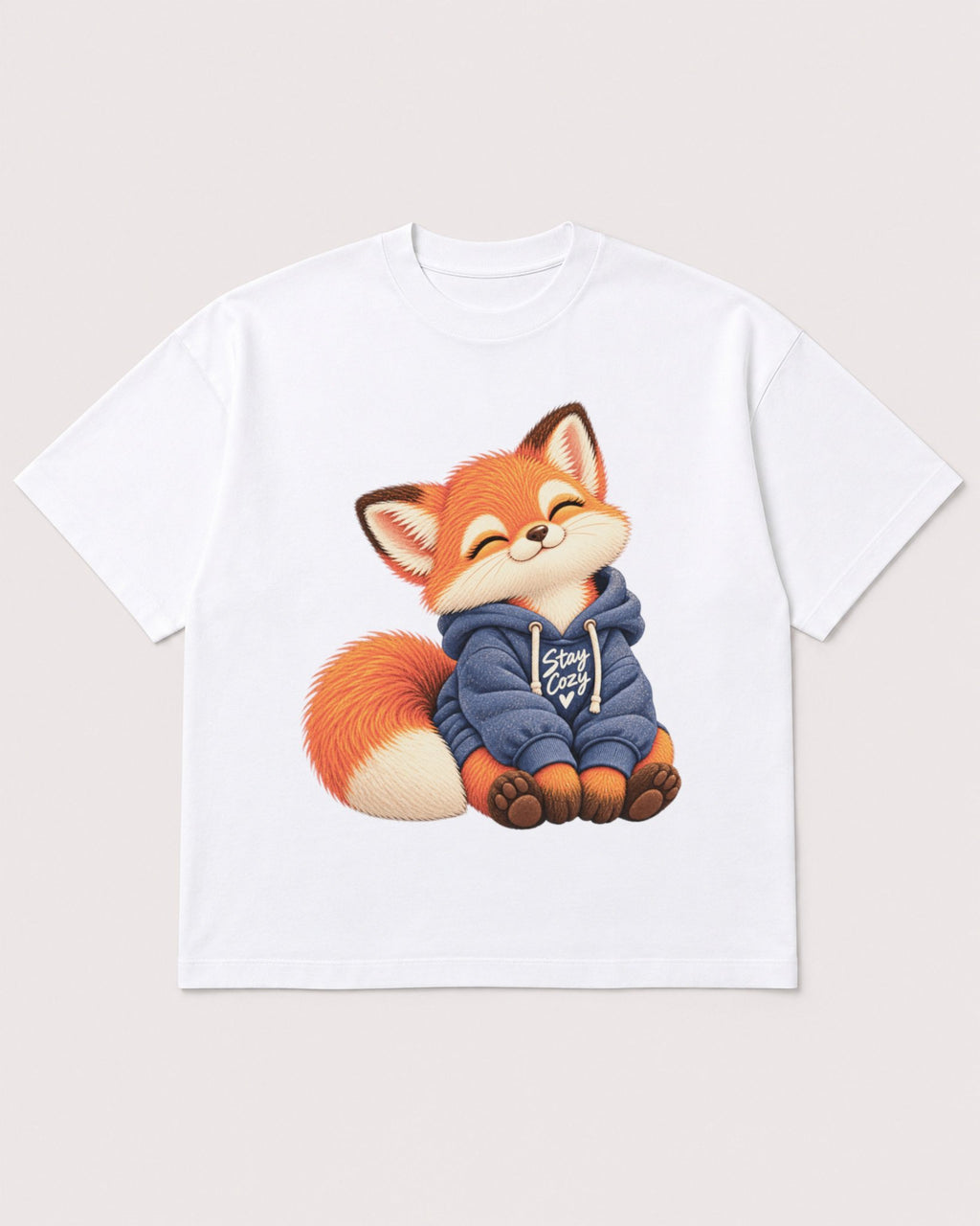 Mockup Boxy Heavyweight Tee White product