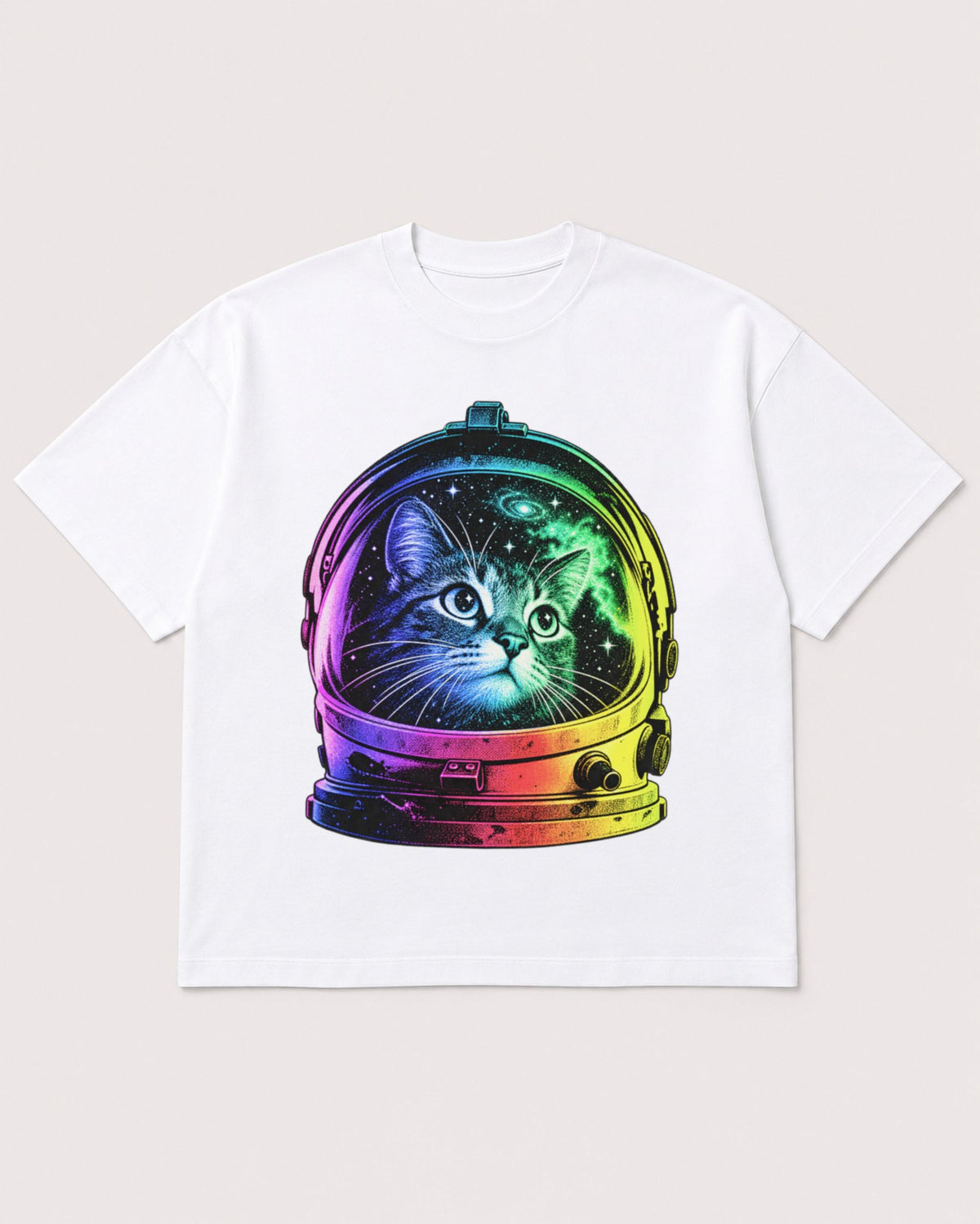 Mockup Boxy Heavyweight Tee White product