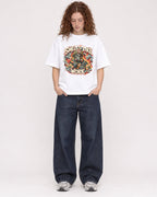 Mockup Boxy Heavyweight Tee White female full-body 09