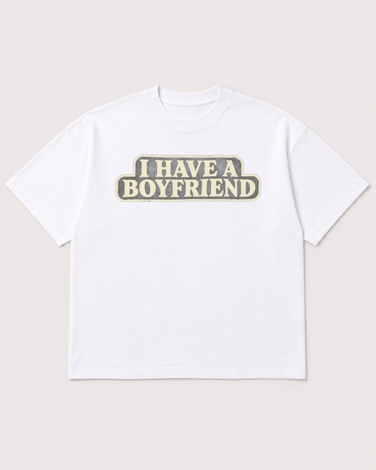 Mockup Boxy Heavyweight Tee White product