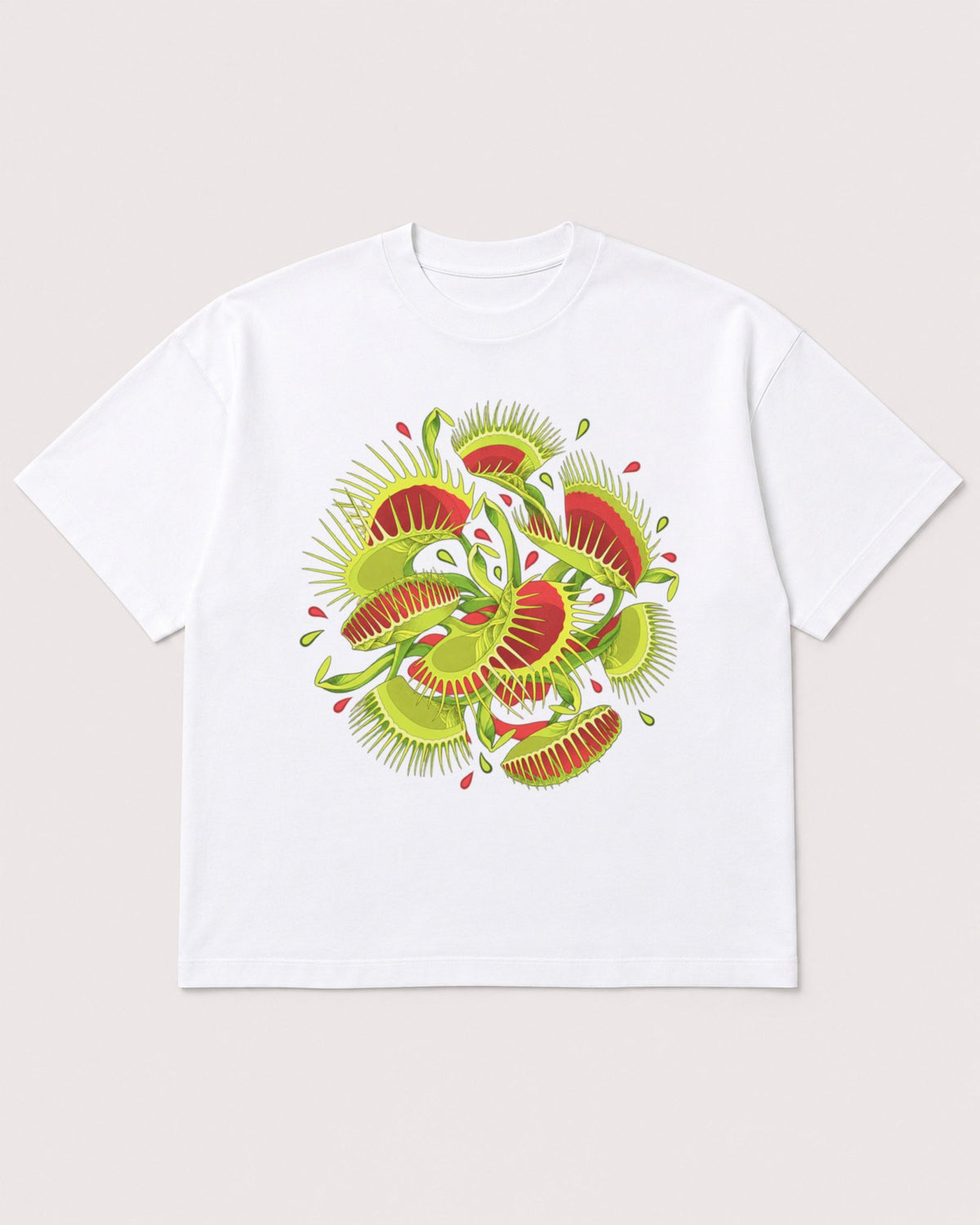 Mockup Boxy Heavyweight Tee White product
