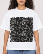 Mockup Boxy Heavyweight Tee White female close-up 10