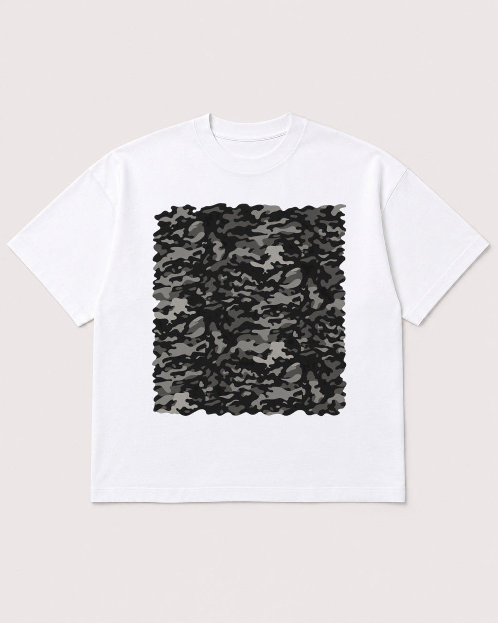 Mockup Boxy Heavyweight Tee White product