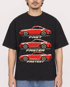 Mockup Boxy Heavyweight Tee Black male close-up 02