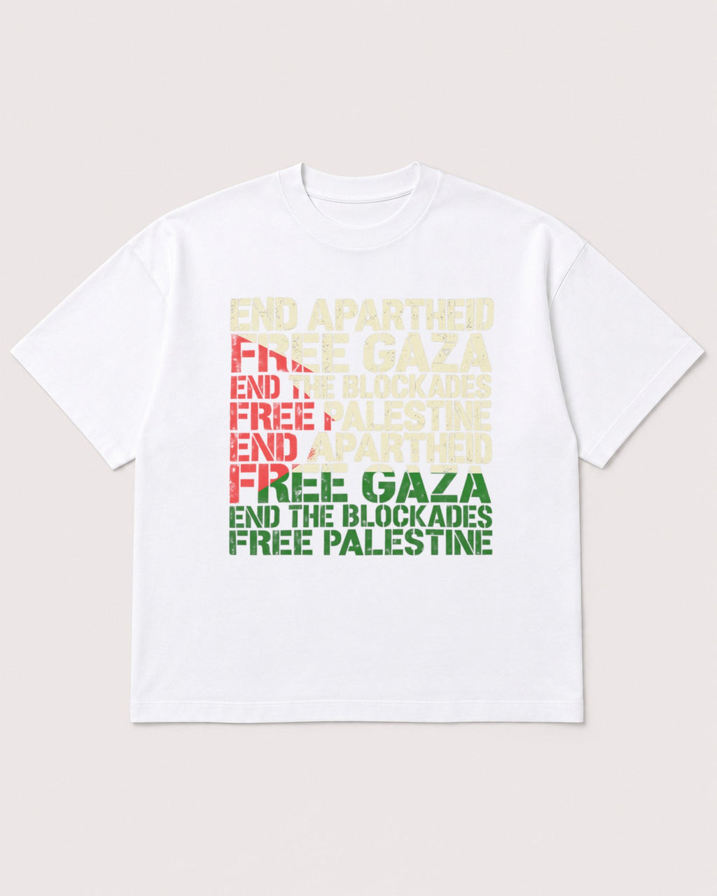 Mockup Boxy Heavyweight Tee White product