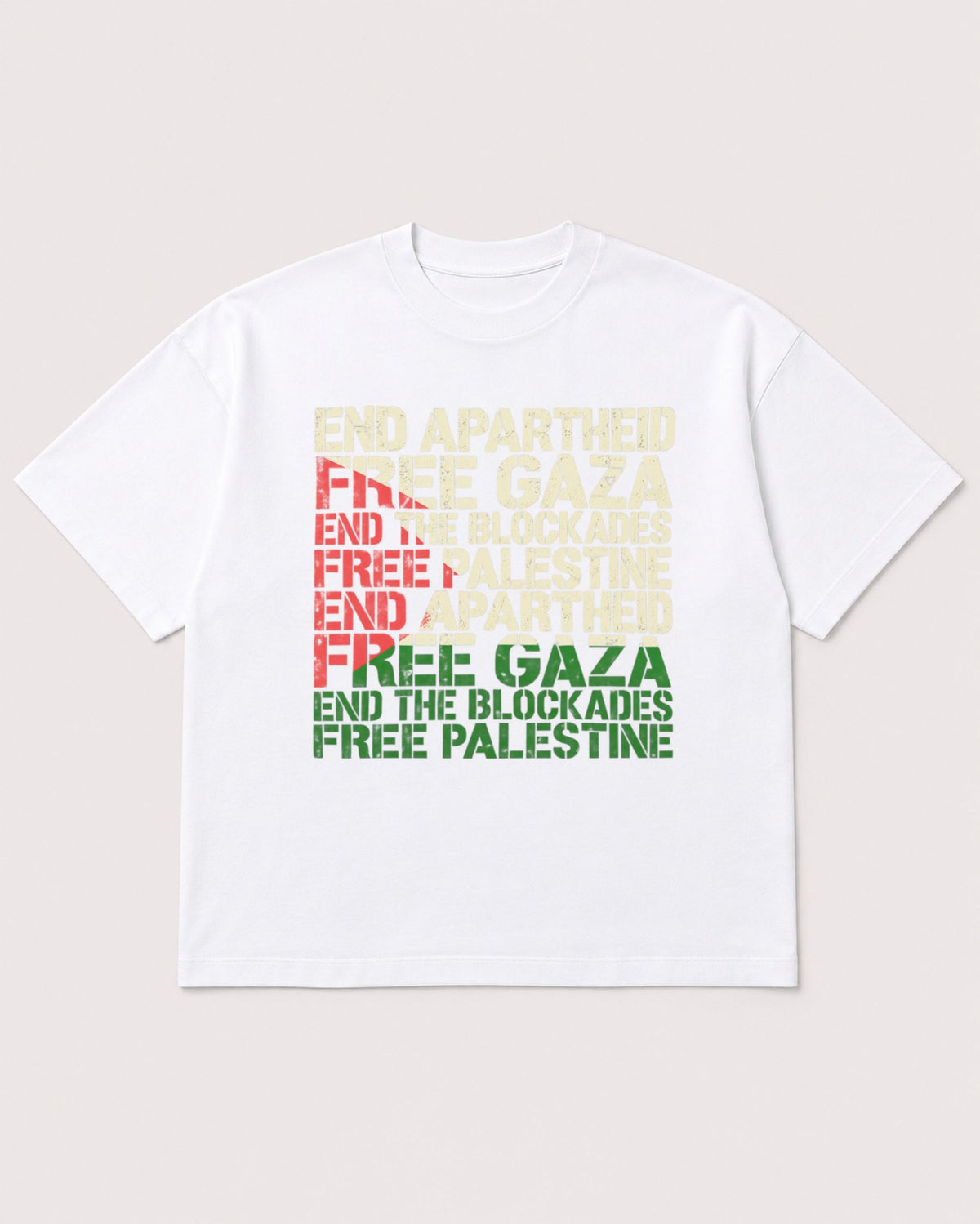 Mockup Boxy Heavyweight Tee White product