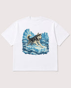 Mockup Boxy Heavyweight Tee White product