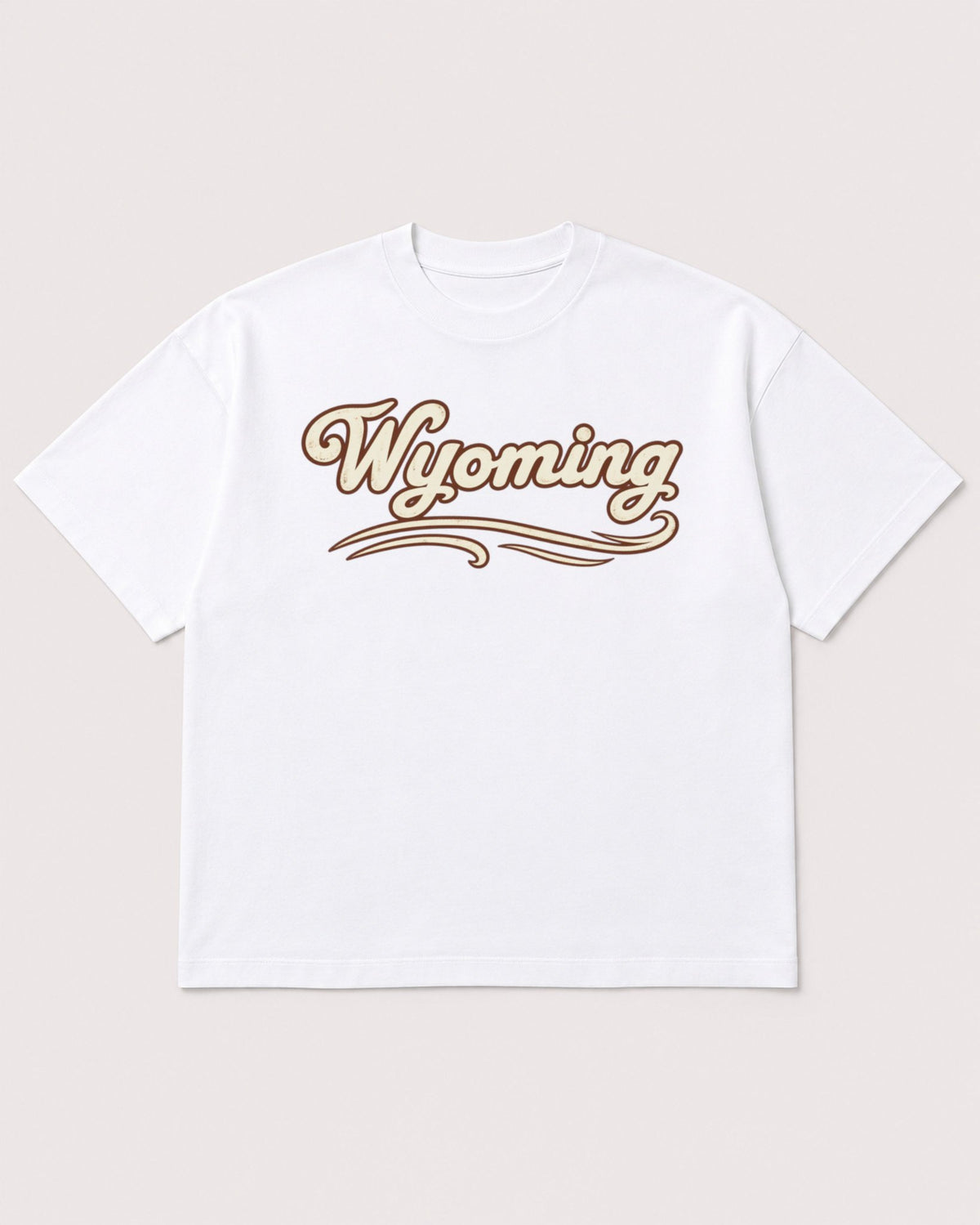Mockup Boxy Heavyweight Tee White product