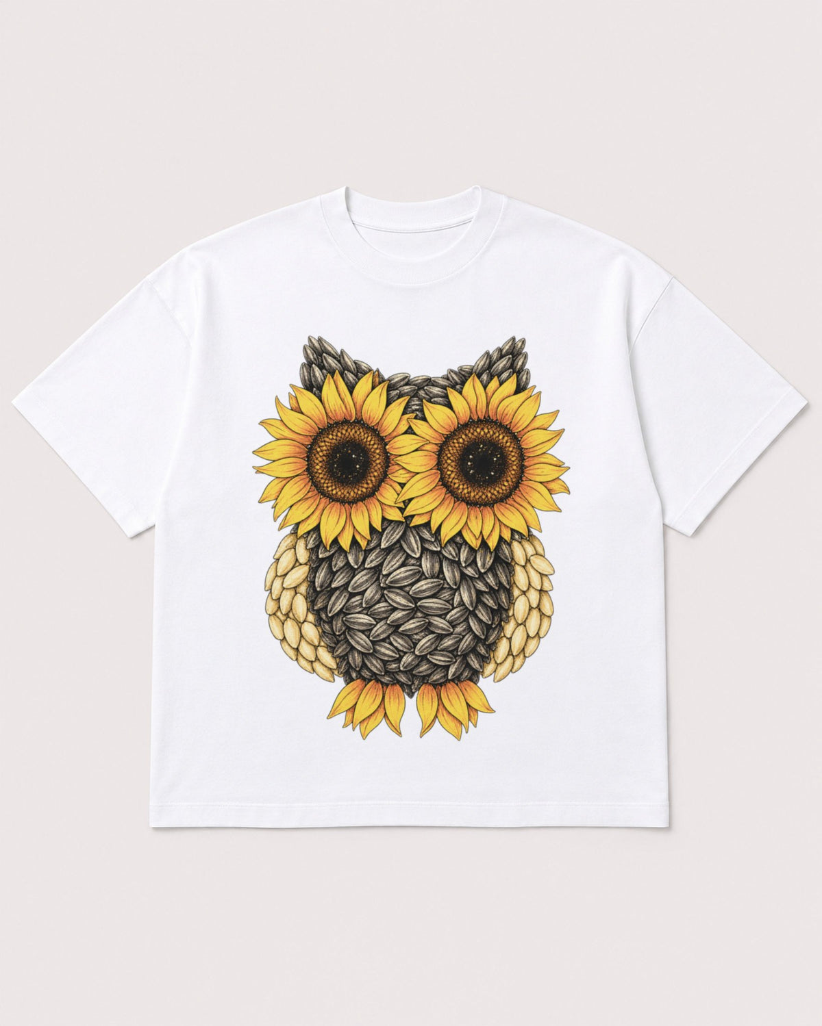 Mockup Boxy Heavyweight Tee White product
