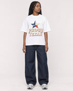Mockup Boxy Heavyweight Tee White female full-body 04